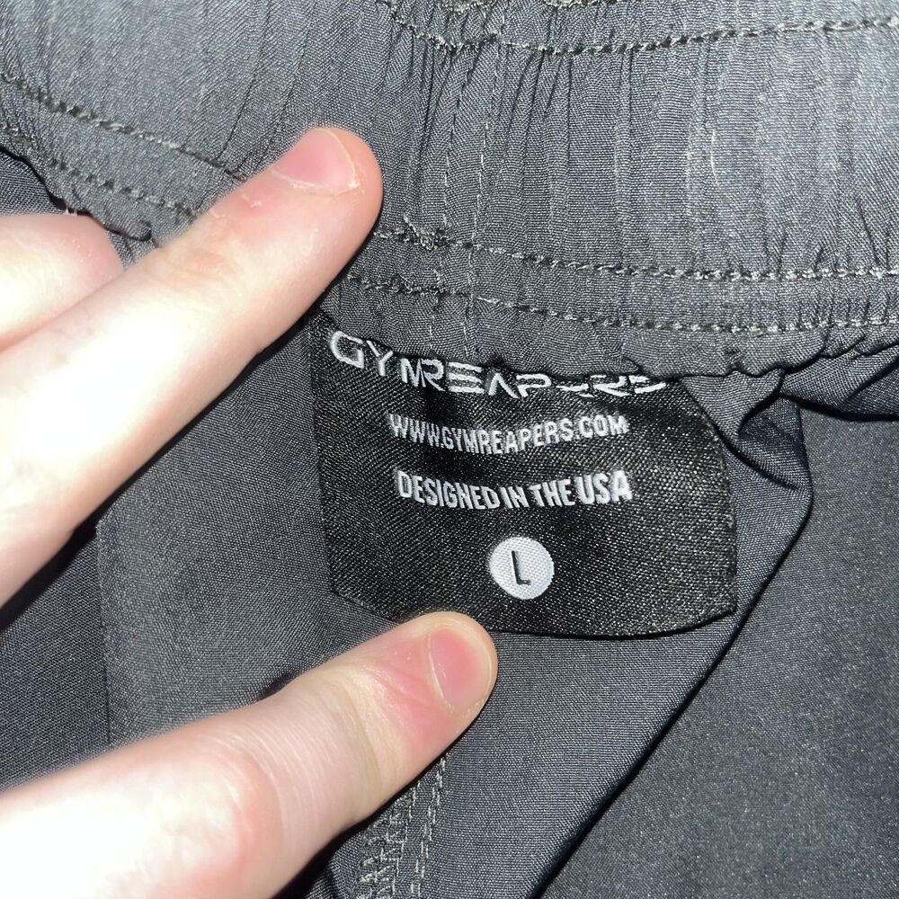 Gymreaper Shorts Mens Large Athletic Gym Pockets 5.5" Inseam S Lot of 4 - Picture 2 of 6